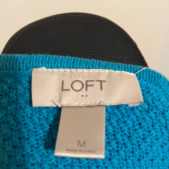LOFT Blue Sweater - Picture 2 of 3